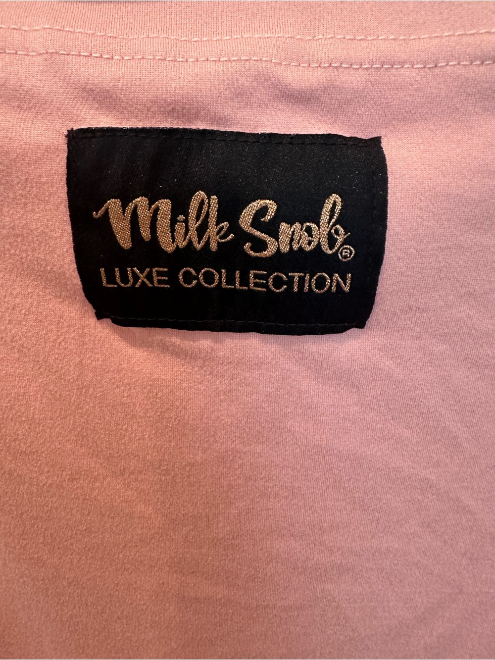 Milk Snob Luxe Collection Pink breastfeeding cover, car seat cover